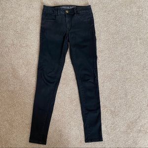 American Eagle Black Jeggings